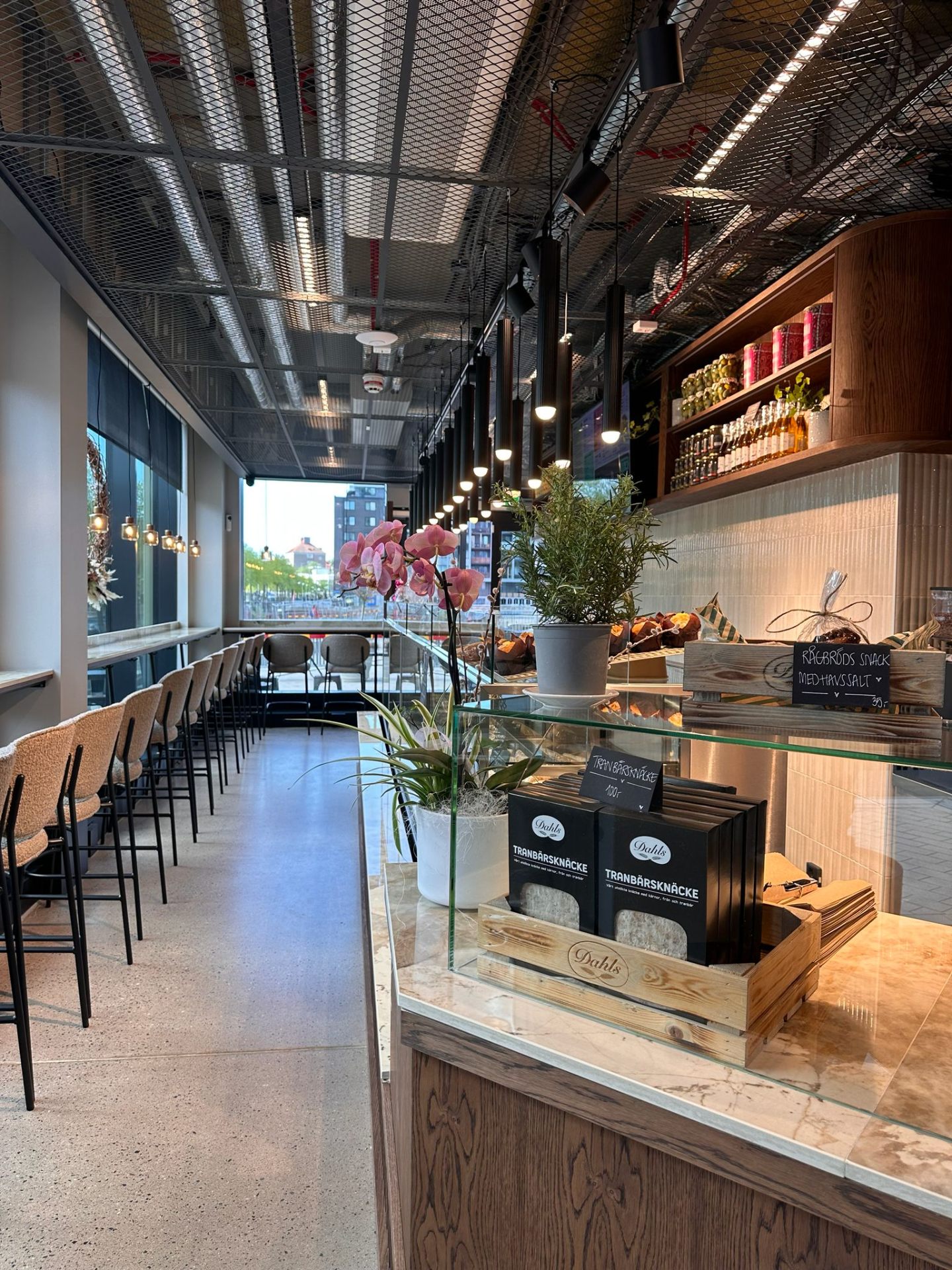 Interior of Karla Bakeshop